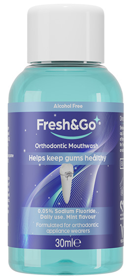 Fresh & Go Orthodontic Mouthwash 30ml