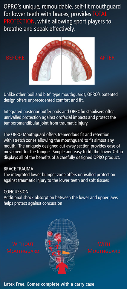 Opro Upper Self-Fit Mouthguard